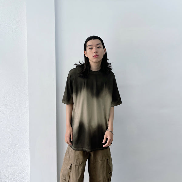 グラデーションウォッシュヴィンテージTシャツ