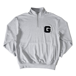 G LOGO HALFZIP SWEAT