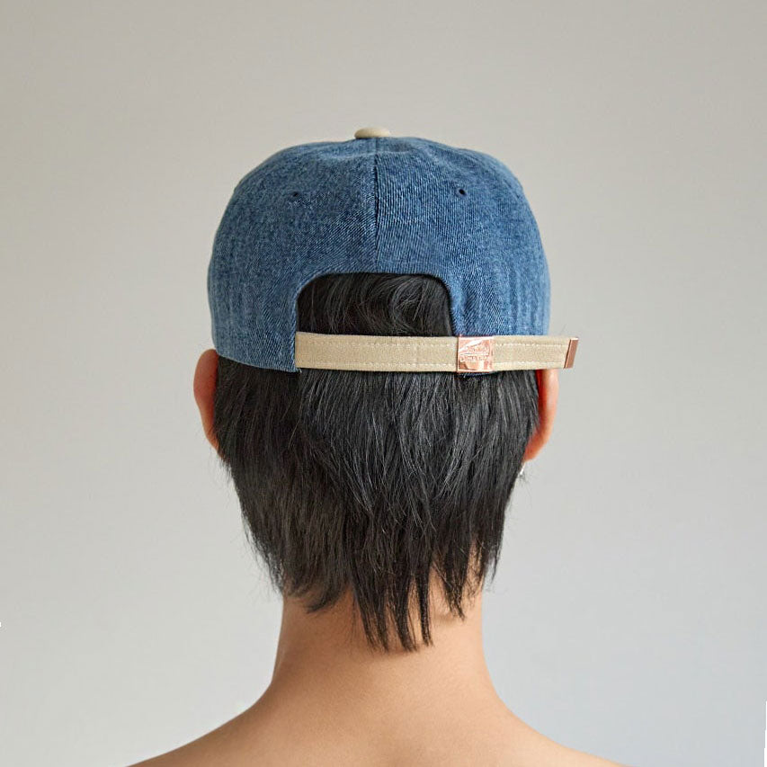 [MADE] Doyoubi Signature Vintage Crown Ball Cap [Denim]