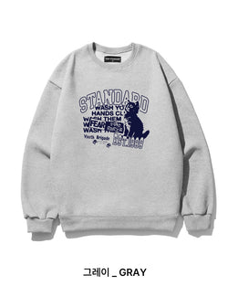 FEAR CAT Sweatshirt(STMSTD-0109)