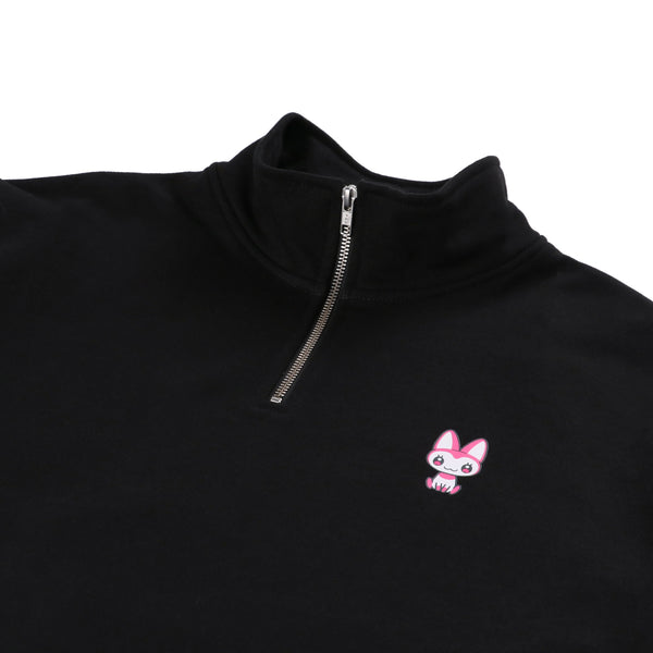 会場購入 【橋本桃呼 2点セット】ハーフジップスウェット - ディープピンク&アイボリー