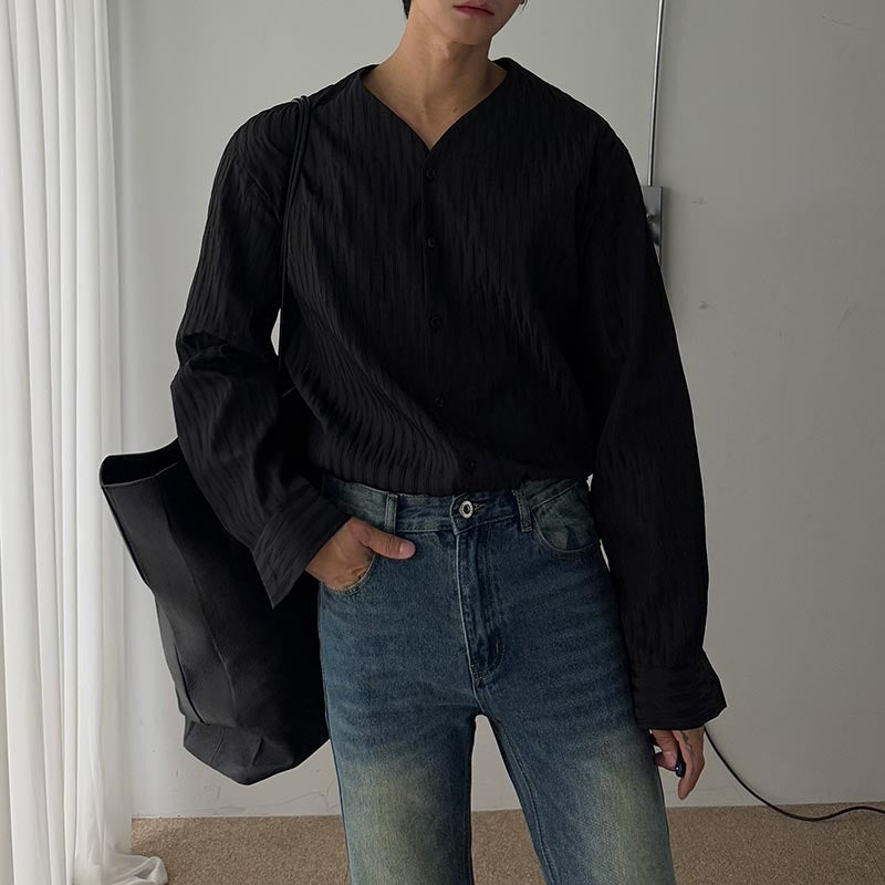 ASCLO Luno V Neck Shirt (2color)
