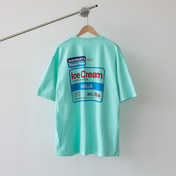 VANILLA OVER HALF TEE