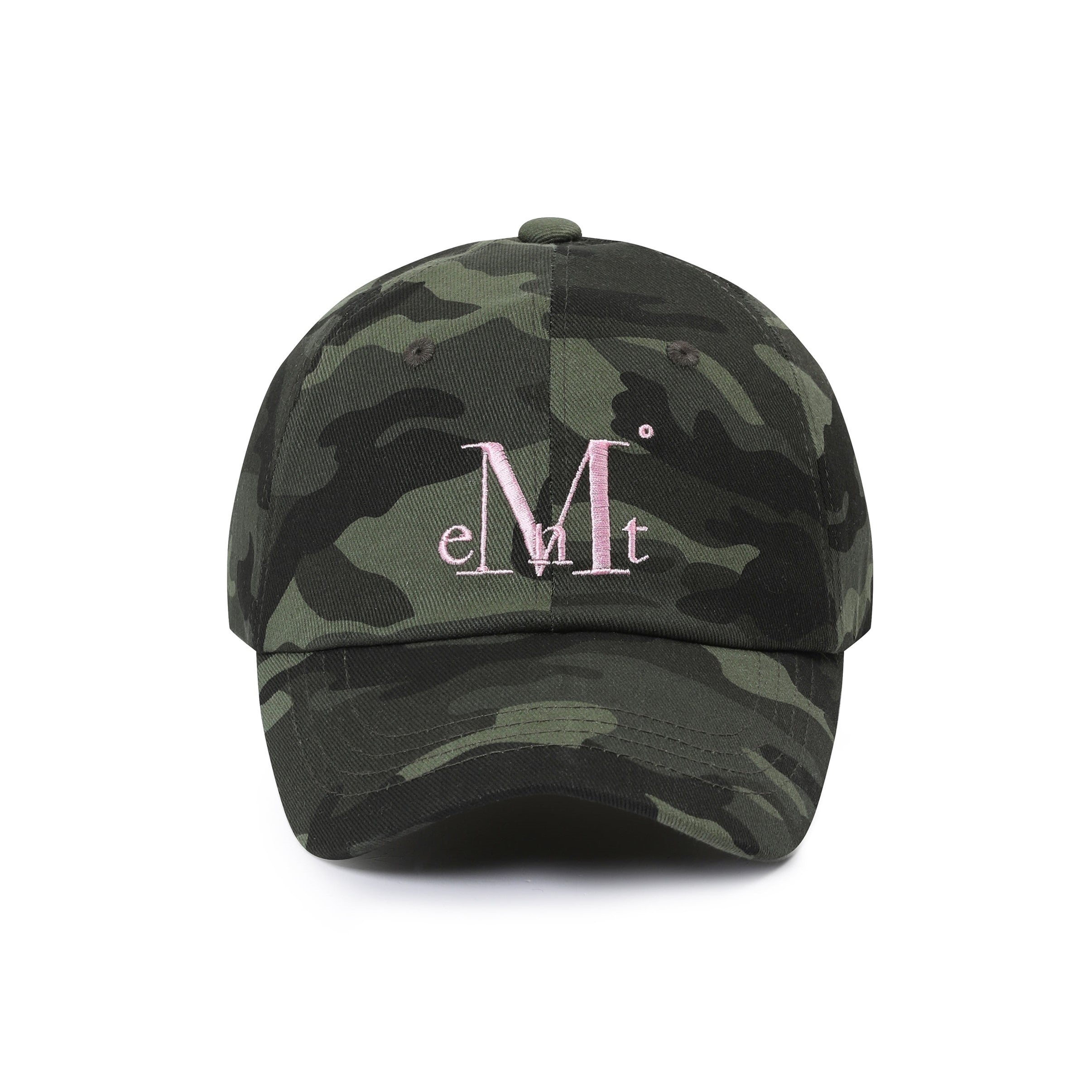 SIGNATURE CAMO BALL CAP (KhakixBaby Pink, Gray)