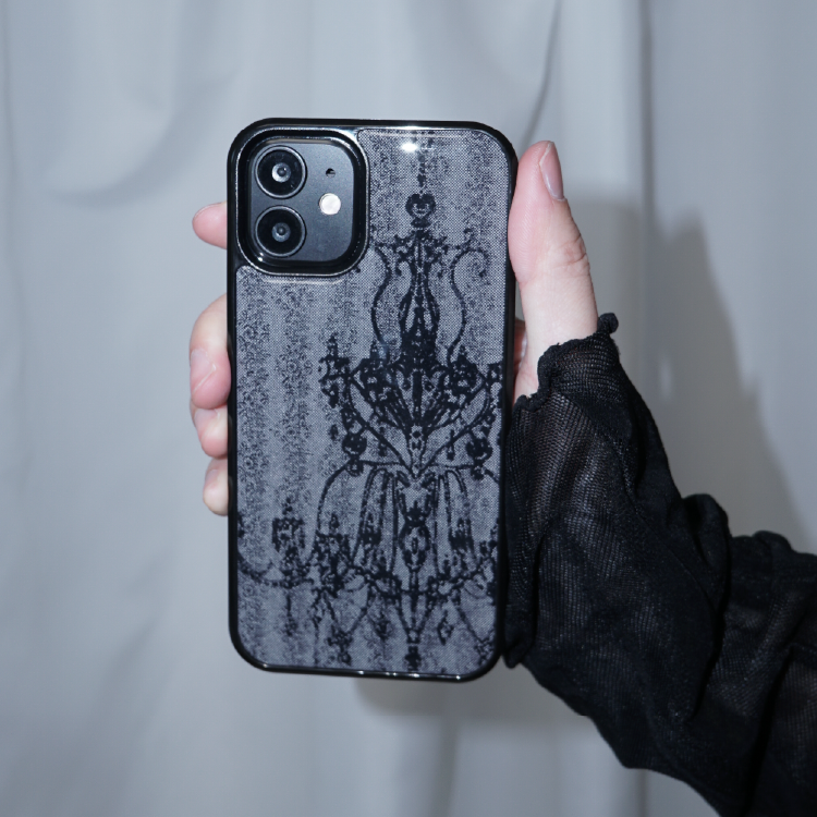 [MADE] lace black epoxy phone case