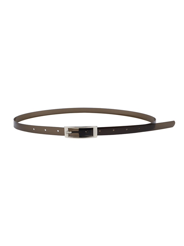 Square pvc belt (Clear black)