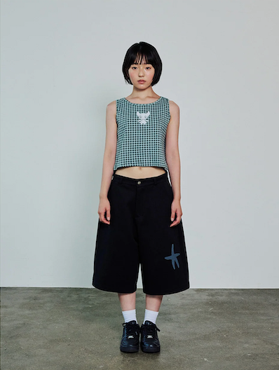 【ITZAVIBE】DOODLE BERMUDA PANTS バミューダパンツ ドゥードゥルバミューダパンツ - ITZAVIBE | 60% - アジア