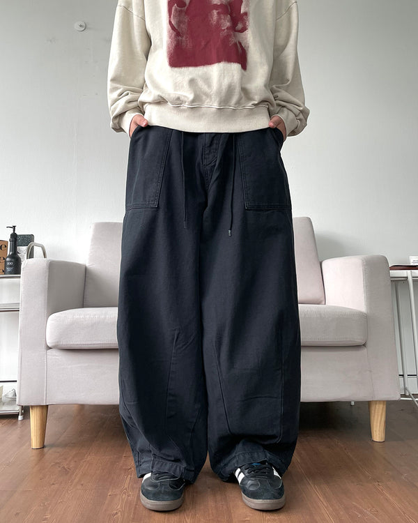 Fatigue Washing Balloon Pants