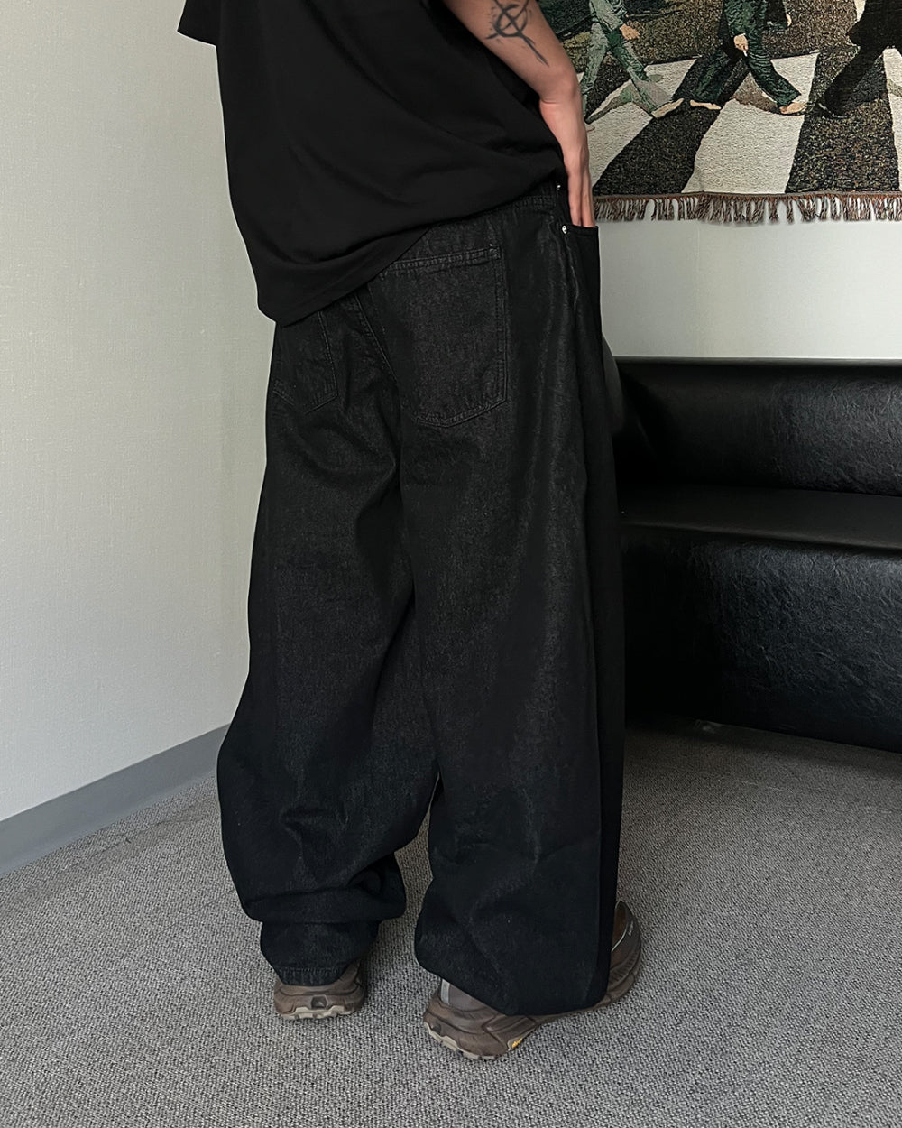 TC レイバルーンデニムパンツ (2C)