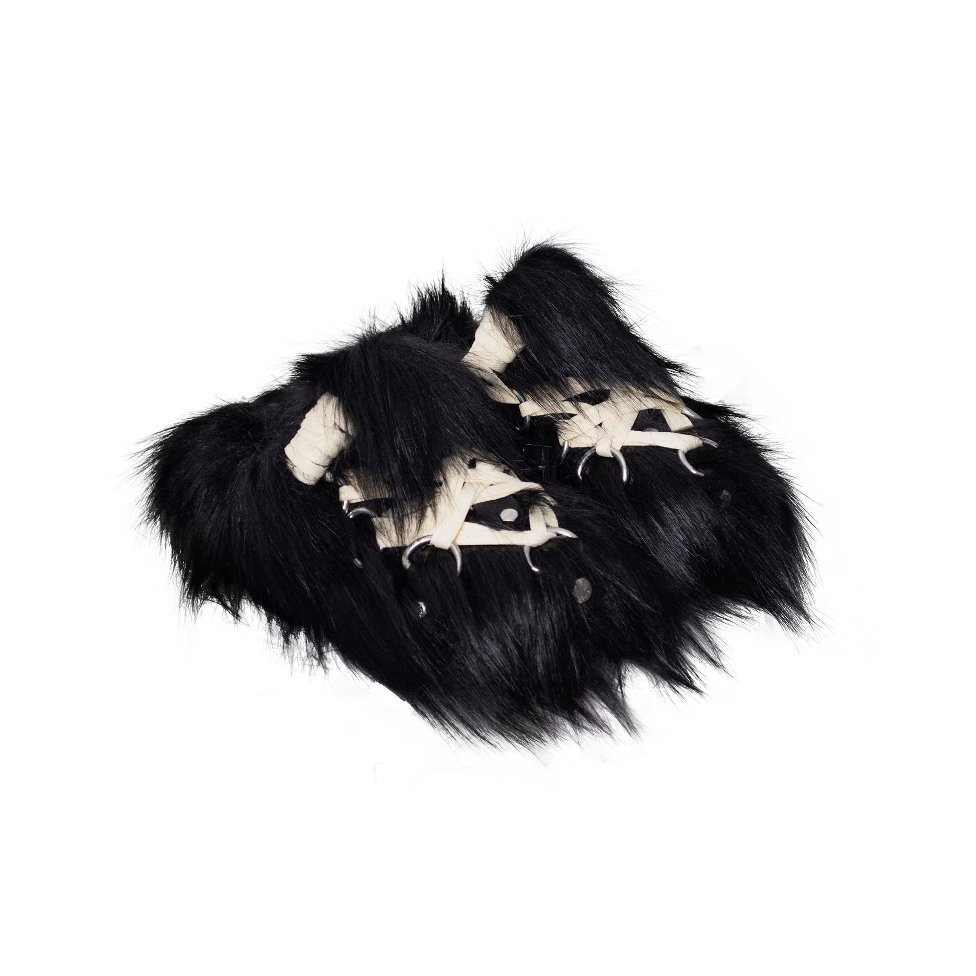 FAUX FUR CLOG - NOCTUM ( HIGH 7CM )