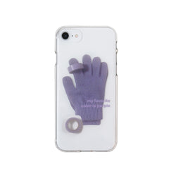 purple jelly case(only iphone)