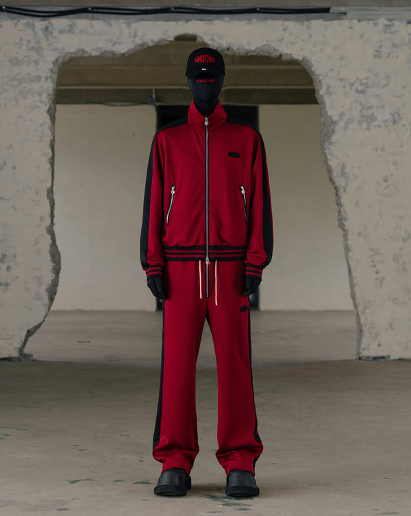 Mwoong Tracksuit Wide pants(RED)