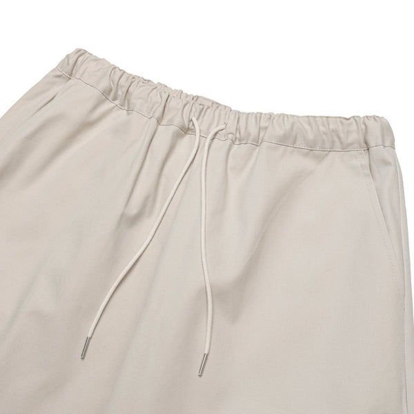 Cotton banding half pants