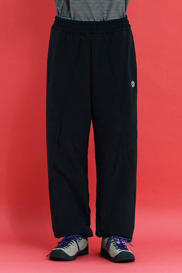 DART SWEATPANTS / BLACK