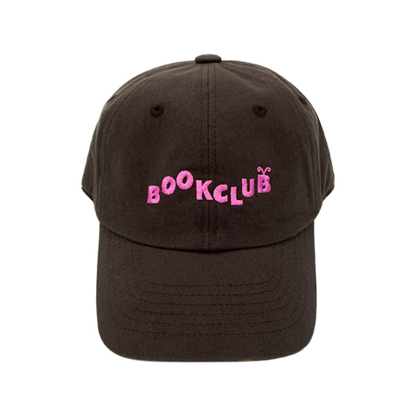 Bookclub Cap (pink/brown)