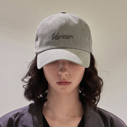 VARZAR Chain Logo Corduroy OG Fit Ball Cap / Khaki