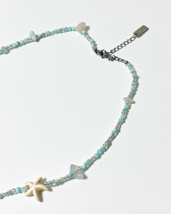 HANDMADE BEACH BEADS NECKLACE