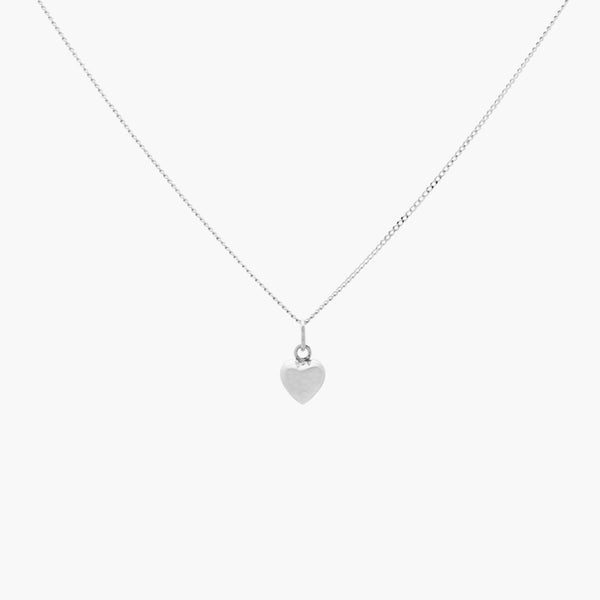 Minimal Heart Simbol Necklace (Silver925)