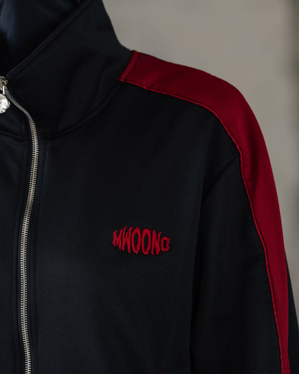 Mwoong Tracksuit Zip-up Jacket(BLACK)