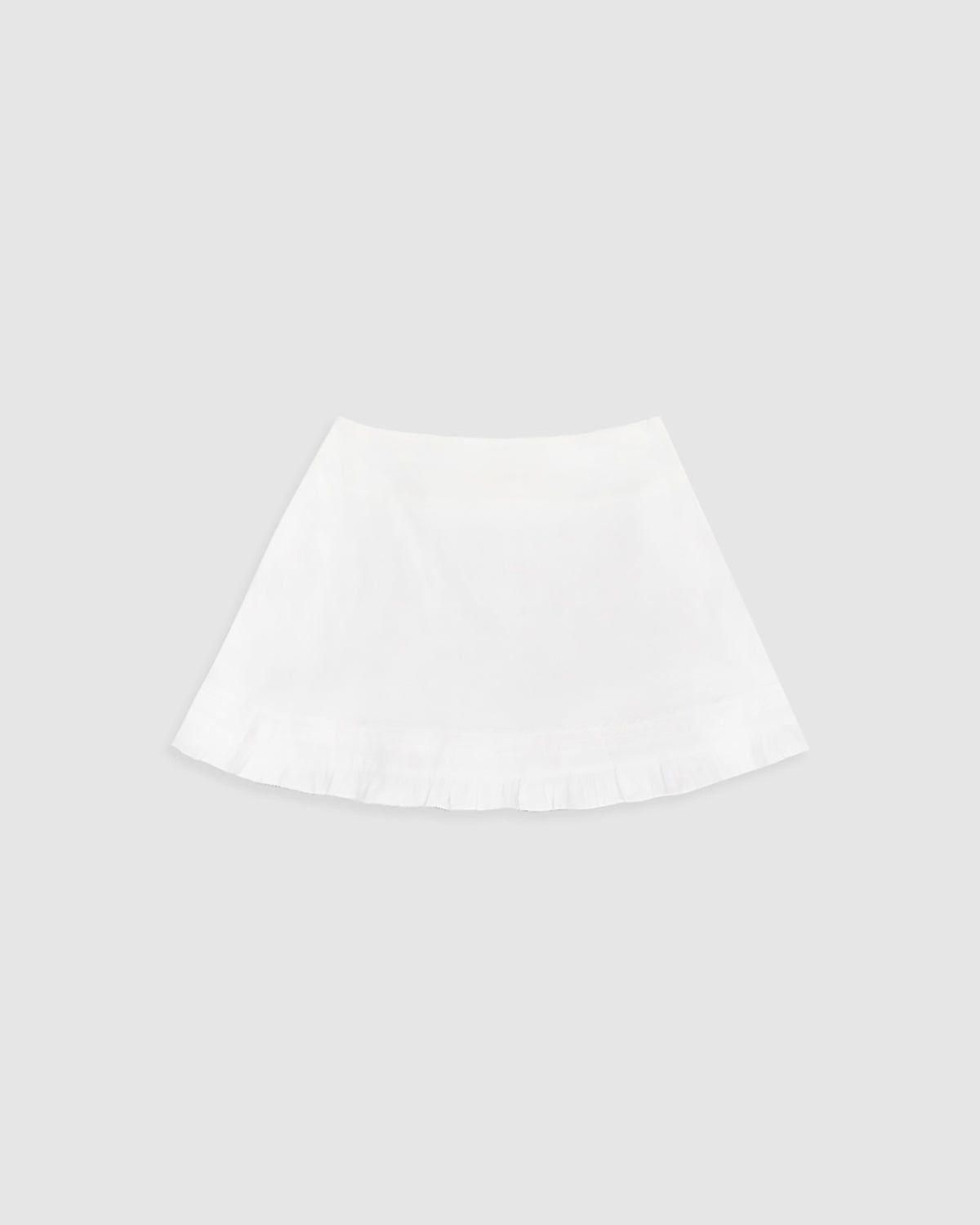 Montana frill skirt_ivory