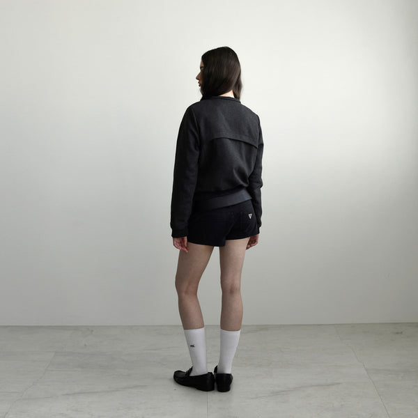 Belted bomber jacket 003