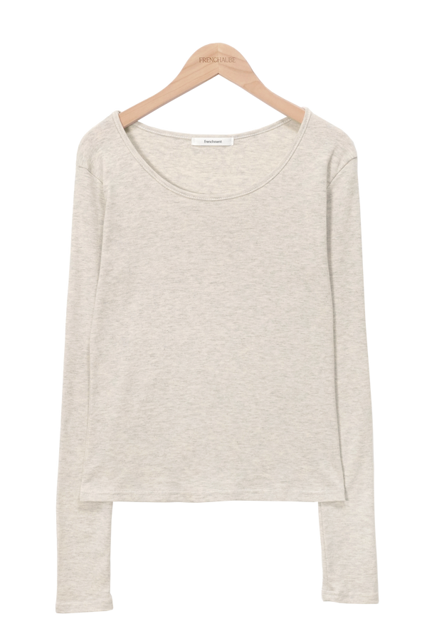 [MADE]Simon Fall Round Neck V-Neck Slim Long-Sleeved T-Shirt (6 colors)