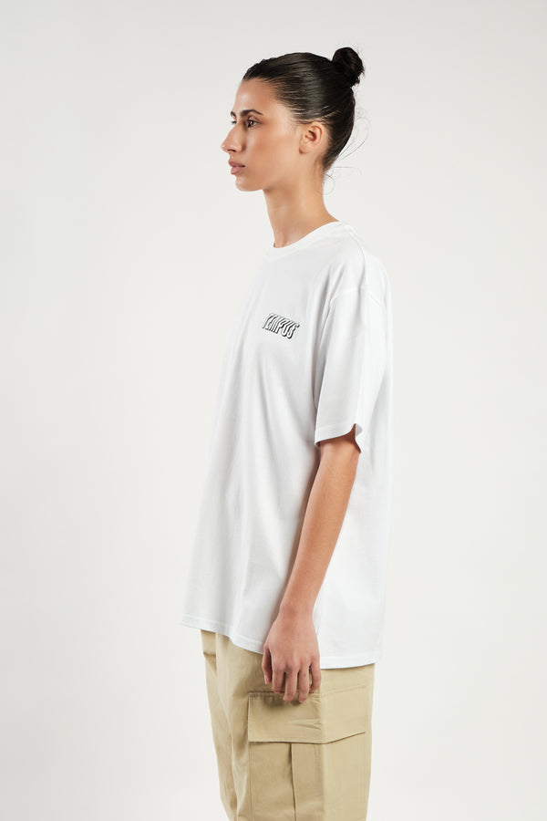 クラウドグラフィックTシャツ (WHITE)