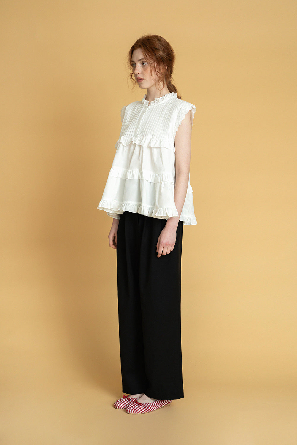 Lettuce blouse_ivory