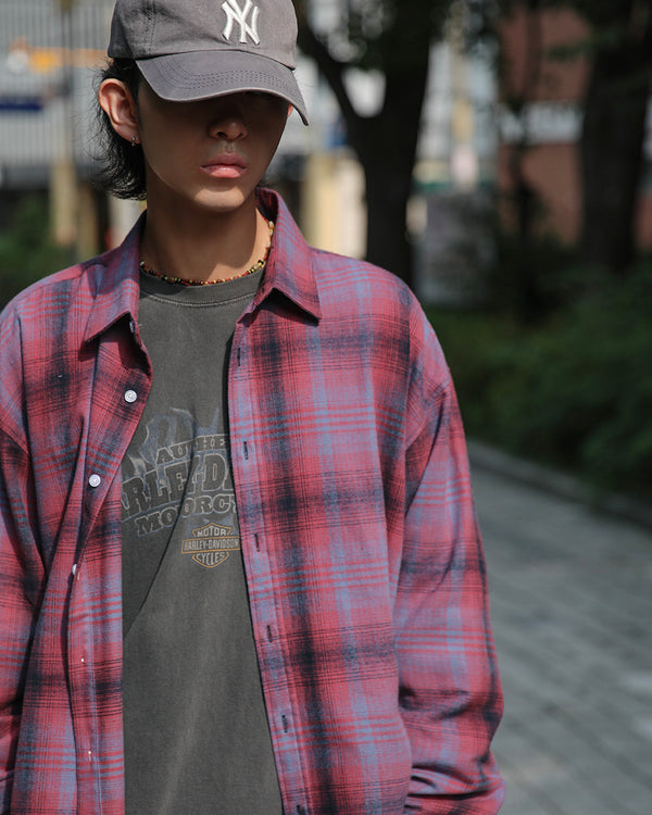  WIT INDIE CHECKERED SHIRT 