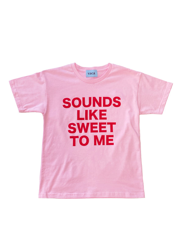 SWEET CROP T_SHIRT (PINK)