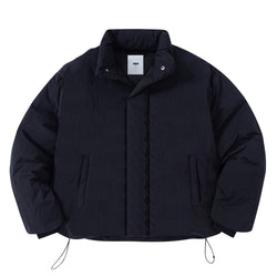 Short Minimal Duck-Down Padding Black