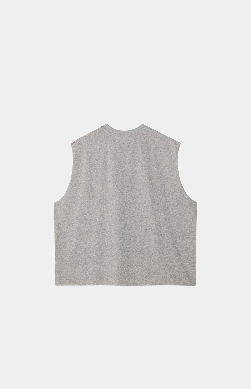 [S/S] クロップオーバースリーブレス(4color)
