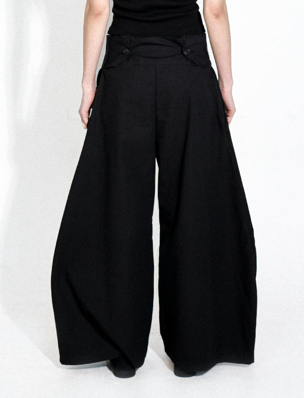 Pirate Harem pants (black) (made)