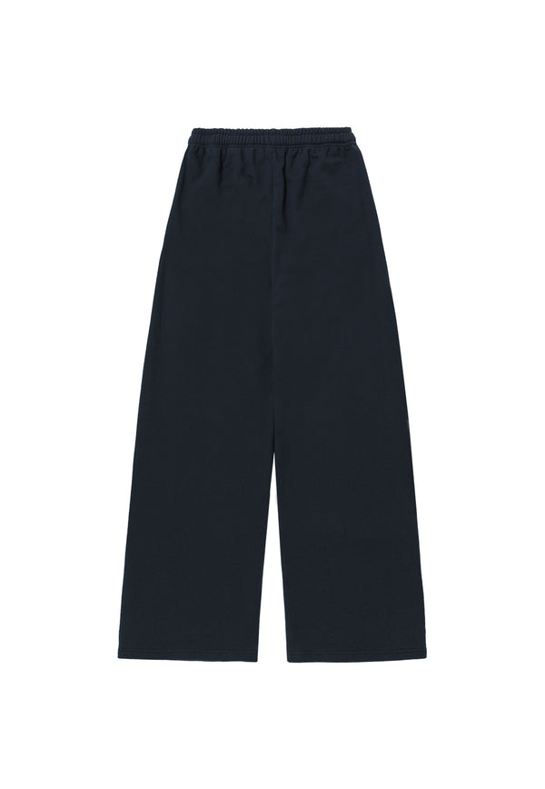 Signature relax wide pants - NAVY