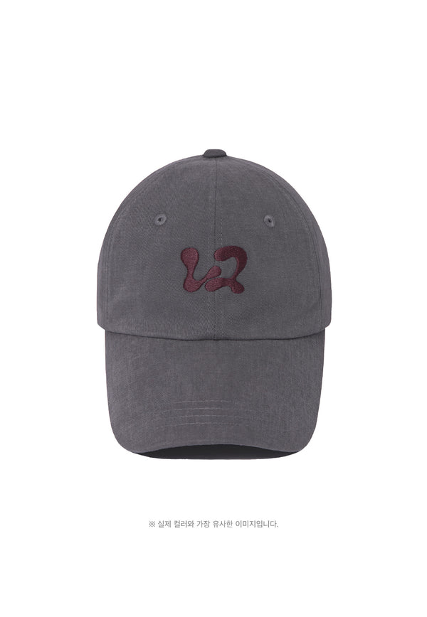 Mellow cotton logo cap - DUSTY GREY