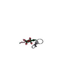 Lizard Beads Keyring