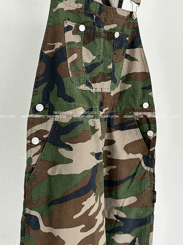 camo military overalls overalls