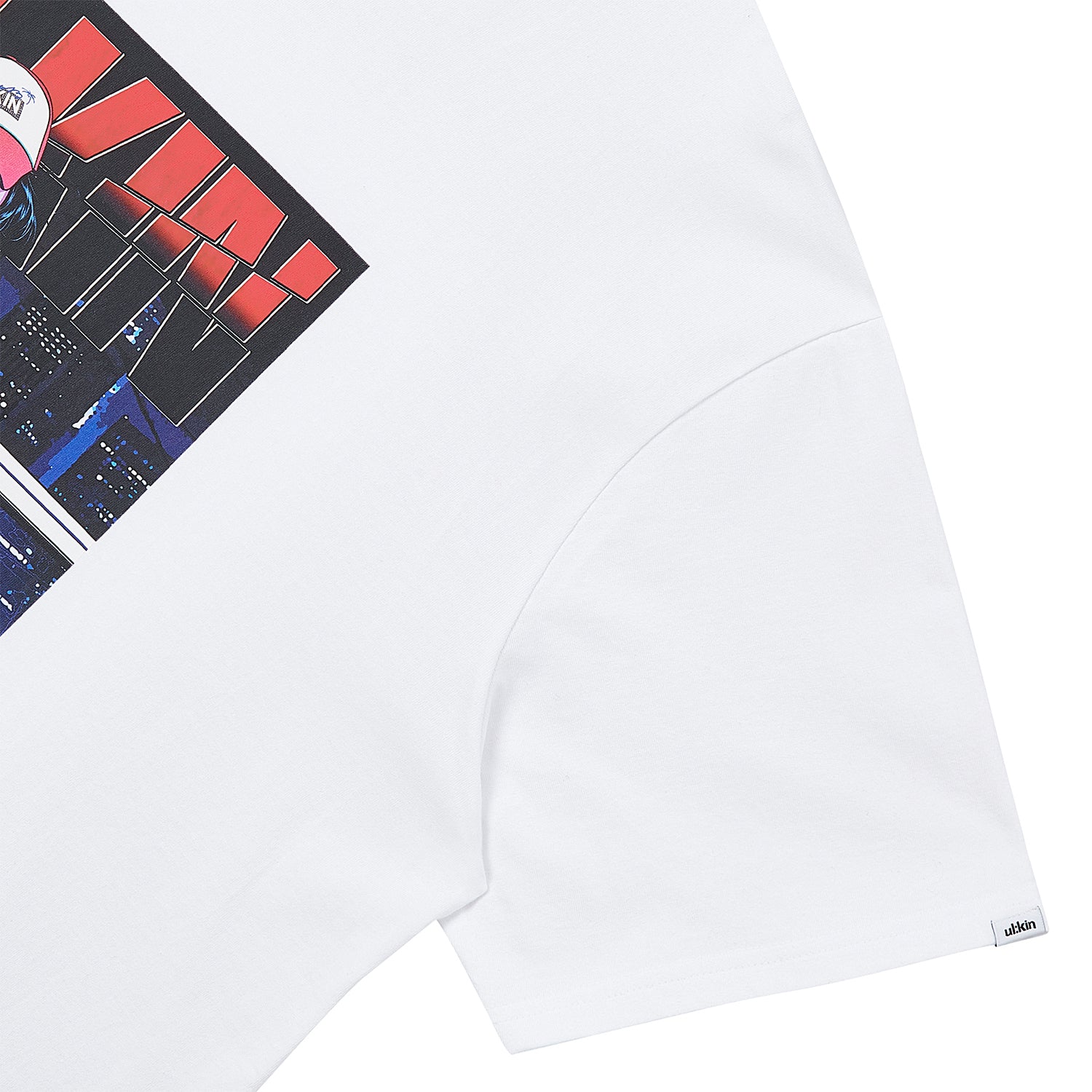 [ULKIN X Tree 13] Artist T-shirt Night_White