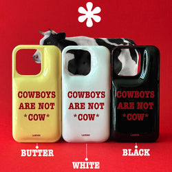 [Cushion case] COWBOYS ARE NOT COW BLACK