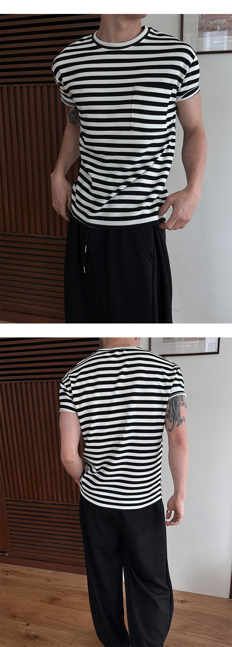[Unisex] サイドタックワイドスウェットパンツ(5color)