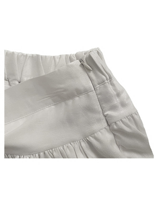 (2color) sopi flared skirt