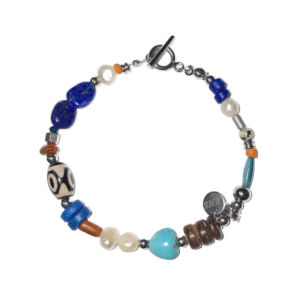 multi gemstone bracelet 01