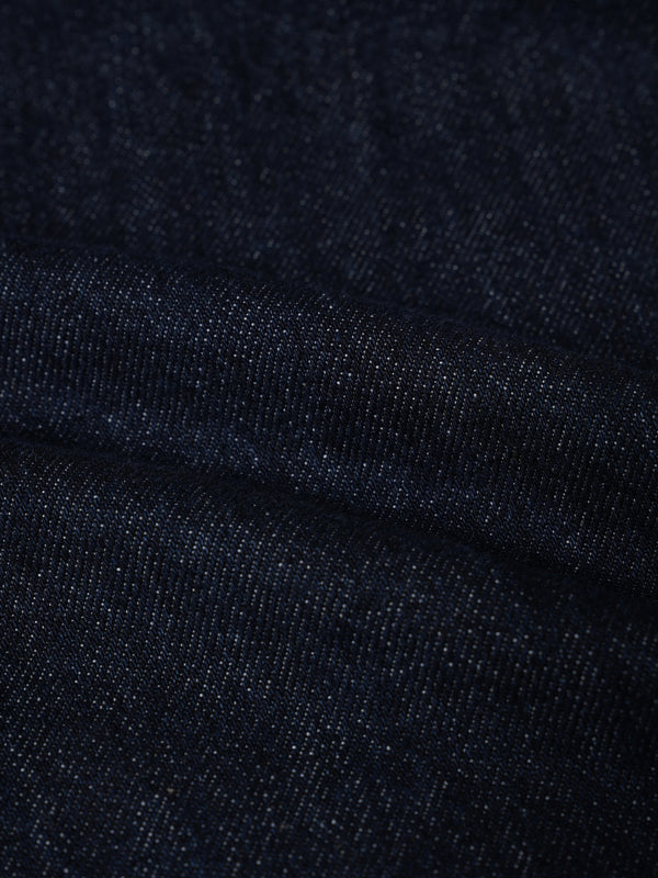 Studio one-tuck darkblue jean