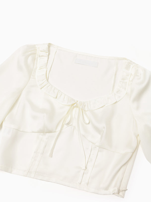 Iris blouse (Cream)