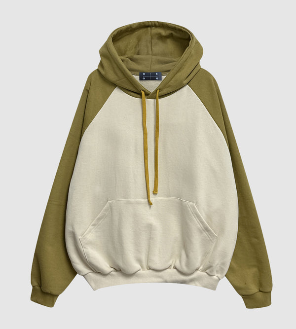 RAGLAN COLOR-BLOCK HOODIE