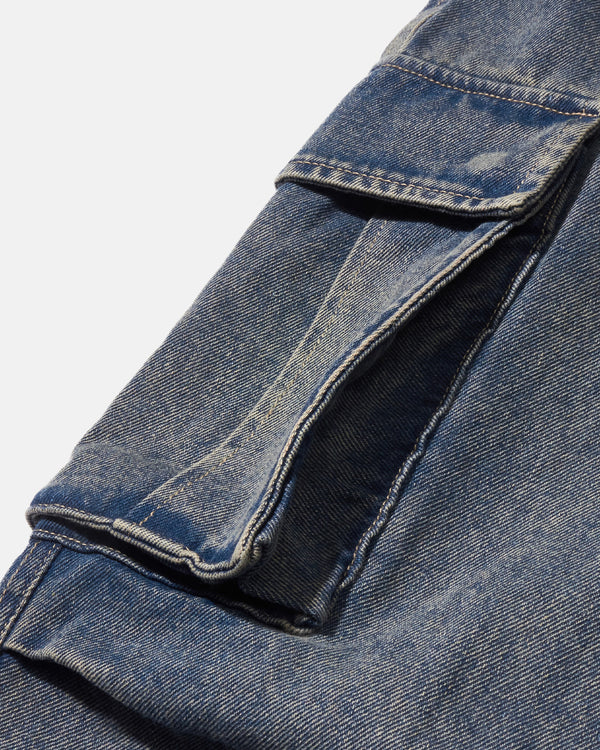 PCP POINT CARGO DENIM PANTS 