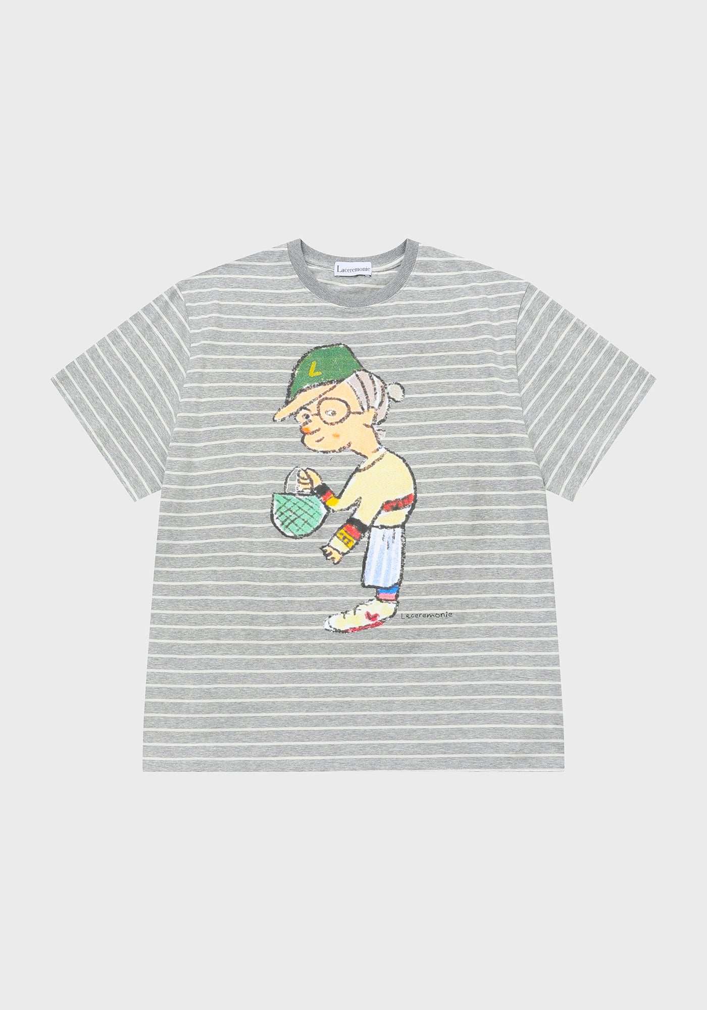 GRANDMA TEE / STRIPE-BOY