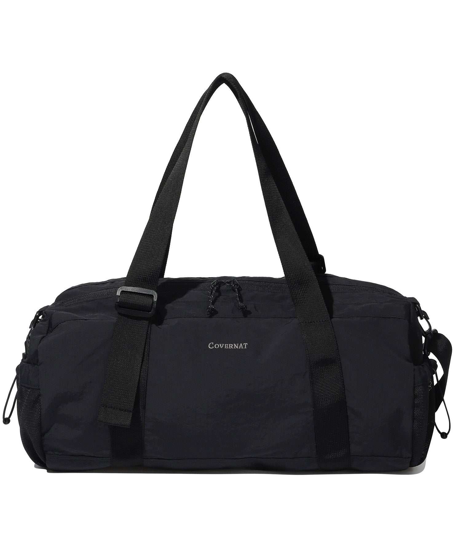 Clover Heart Bubble Shirring Duffle Bag Gray - Covernat | 60