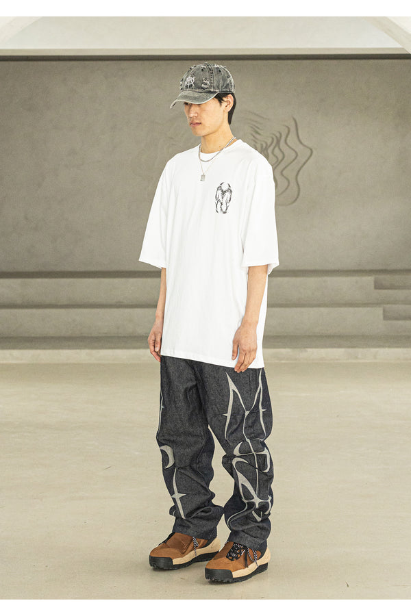 MSN WORK DENIM PANTS MSFJP002-BL