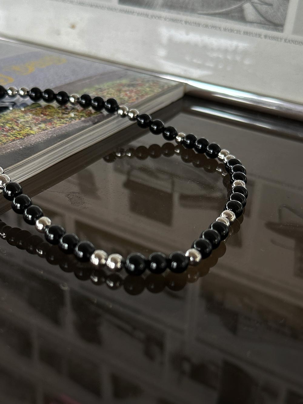 ASCLO Sphere Gemstone Surgical Necklace (2color)
